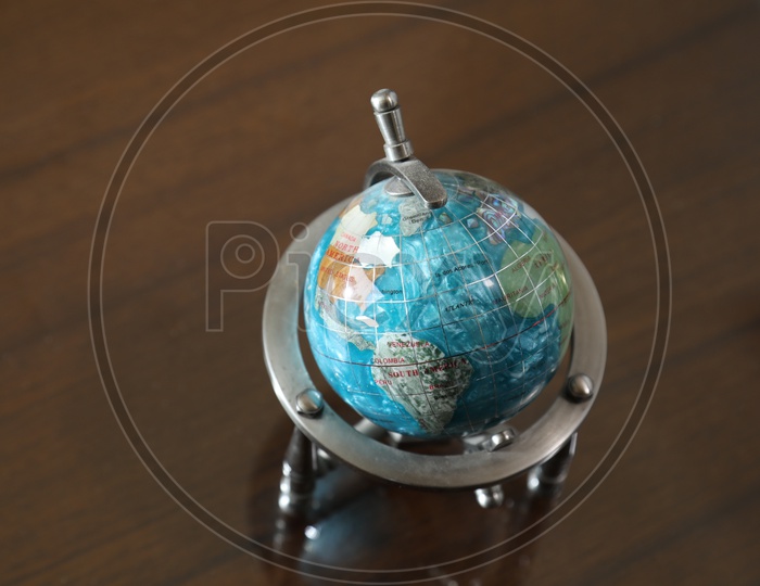 Earth Globe Paper Weight