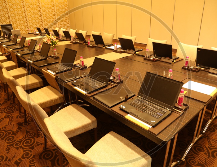 Office Conference Rooms With table and Chairs