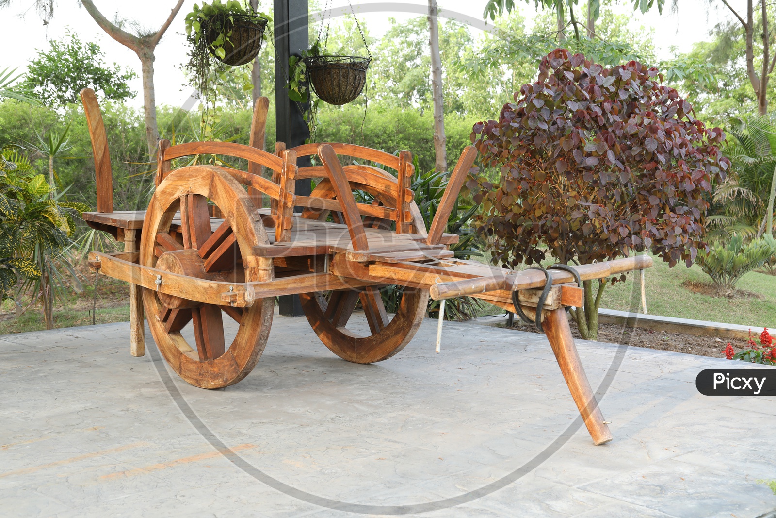A Model of a Bullock Cart