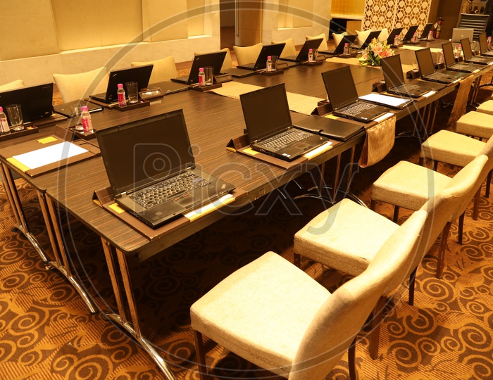 Office Conference Rooms With table and Chairs