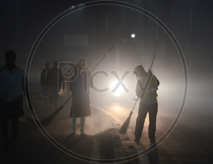 Sweeper, VMC worker, Sanitary