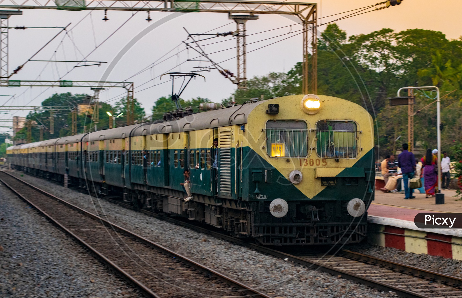 Indian Railways MEMU Train