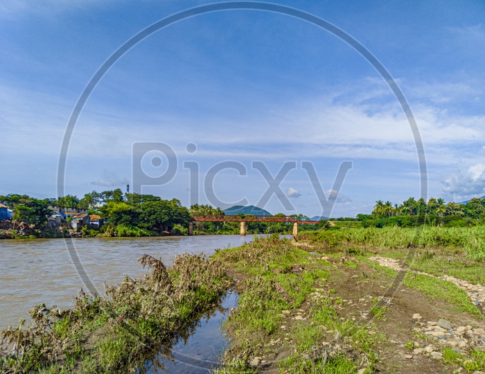Bhavani  River bed wideangle