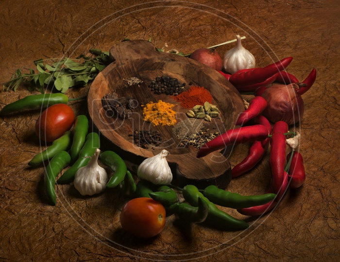 Indian Curry Ingredients...