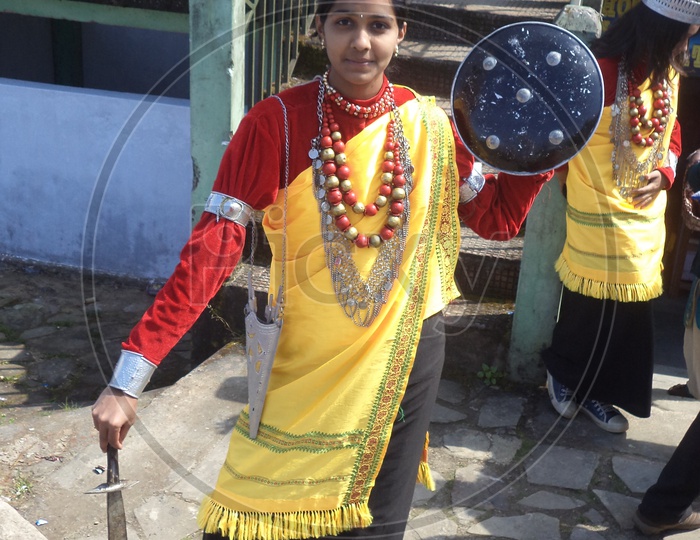 Traditional khasi attire