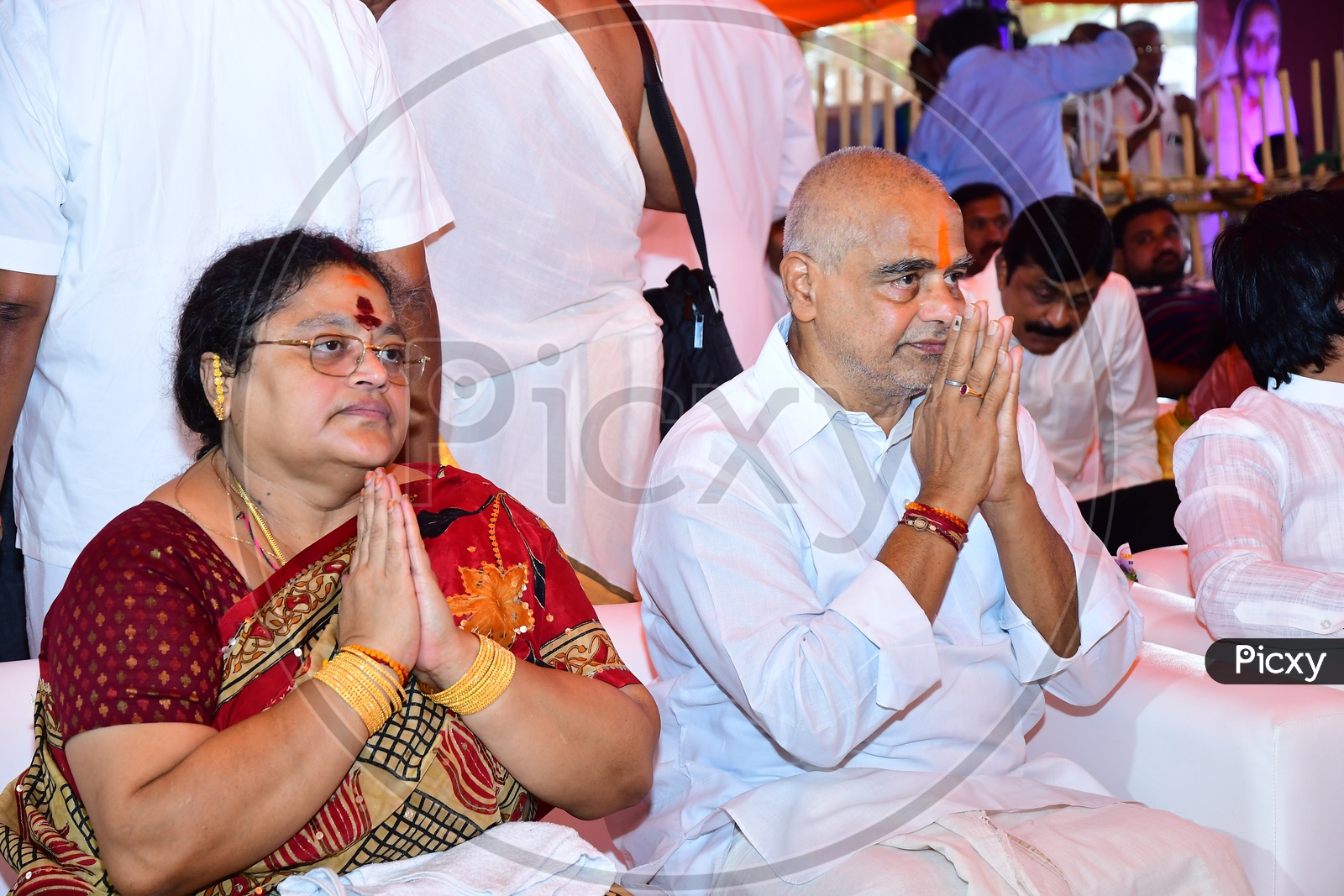 Tammineni Sitaram  AP State Assembly Speaker  of YSR Congress Party In Vijayawada  Durga Temple