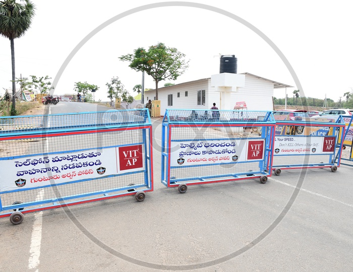 Safety Measures on the AP Police Barricades