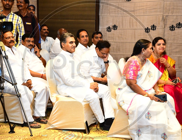AP State TDP MLA's And Ministers At an Party Meeting In Vijayawada
