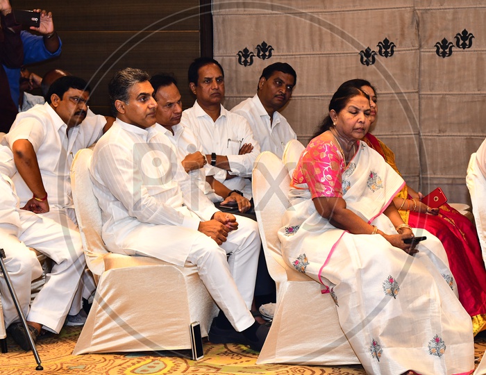AP TDP MLA's And Ministers At an Party Meeting Event