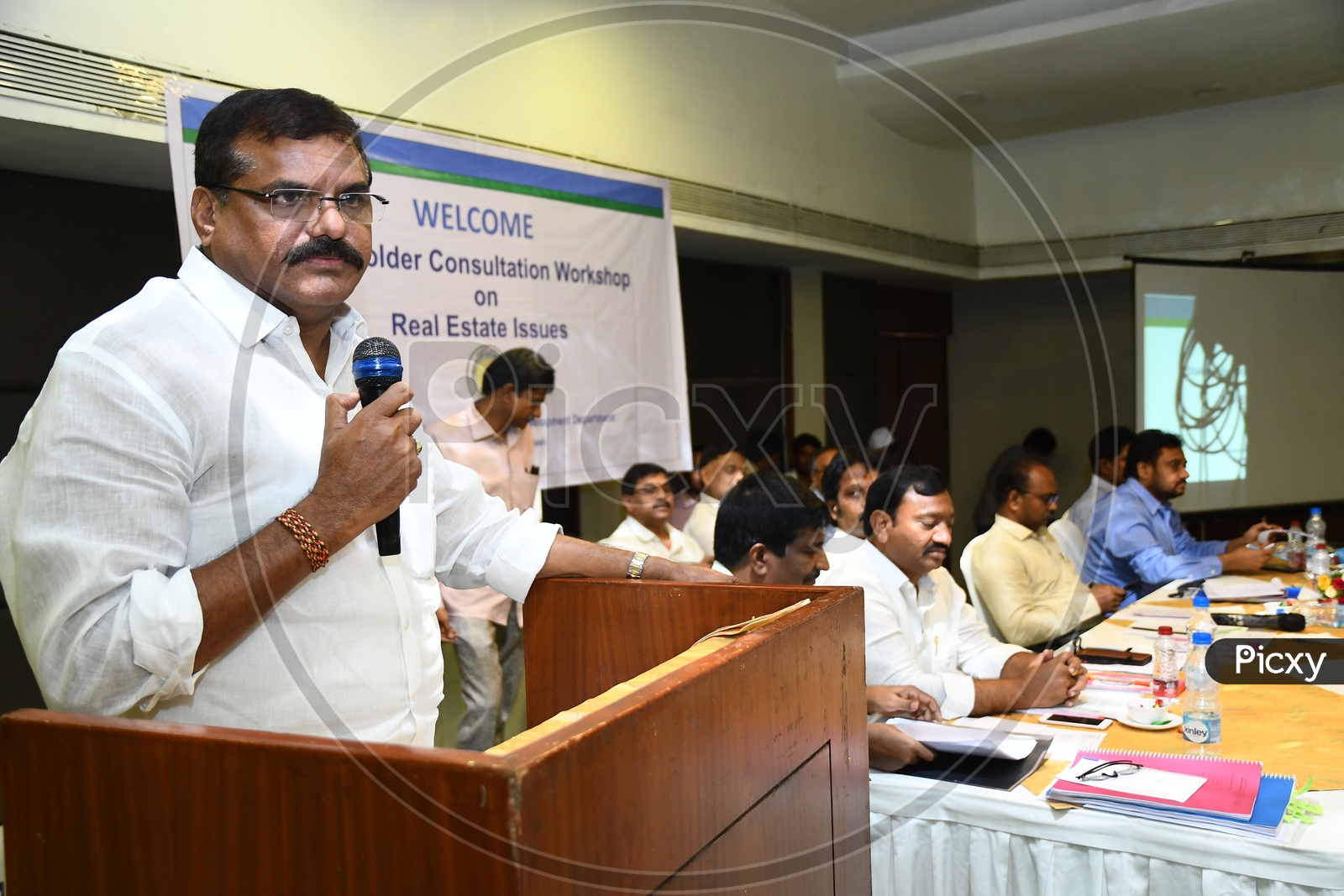 Botsa Satyanarayana Speaking At Stakeholders Consultation Workshop on Real Estate Issues In Vijayawada