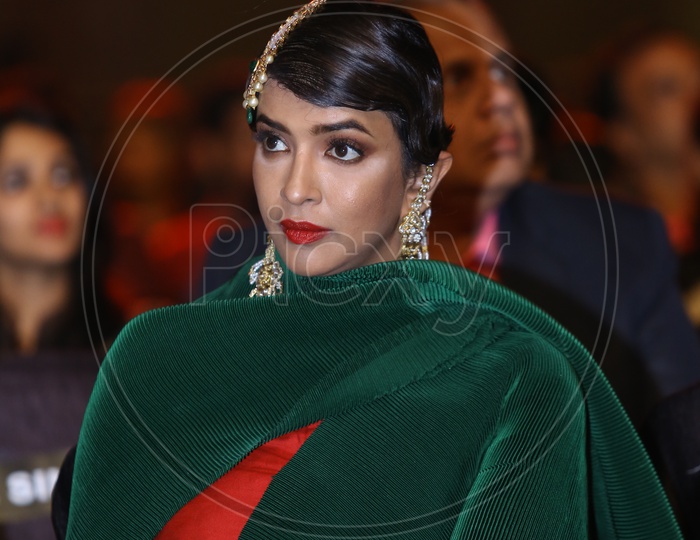 Actress Manchu Lakshmi At Film Fare Event