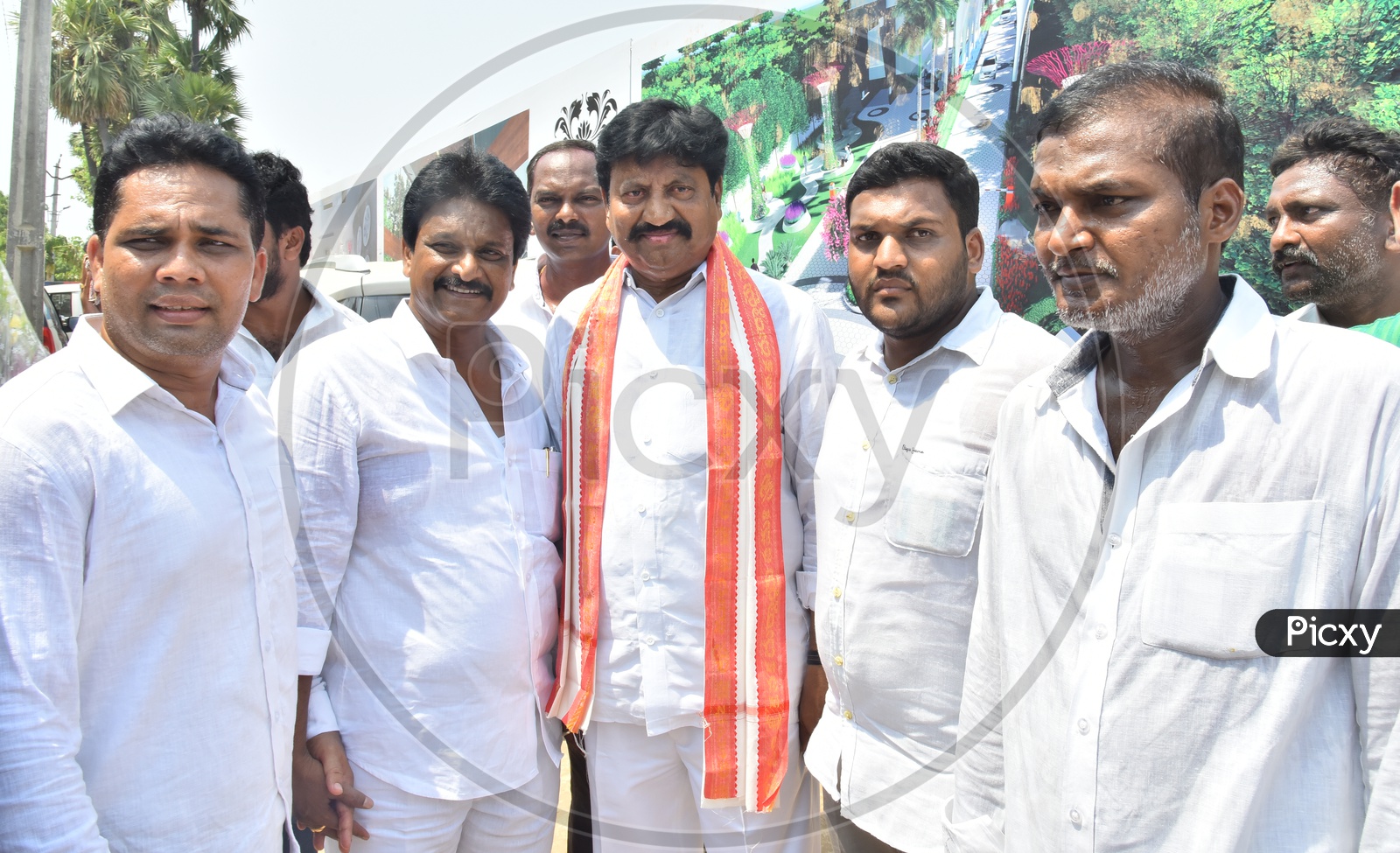 YSRCP Leaders visiting AP Chief Minister Y.S. Jaganmohan Reddy Residence