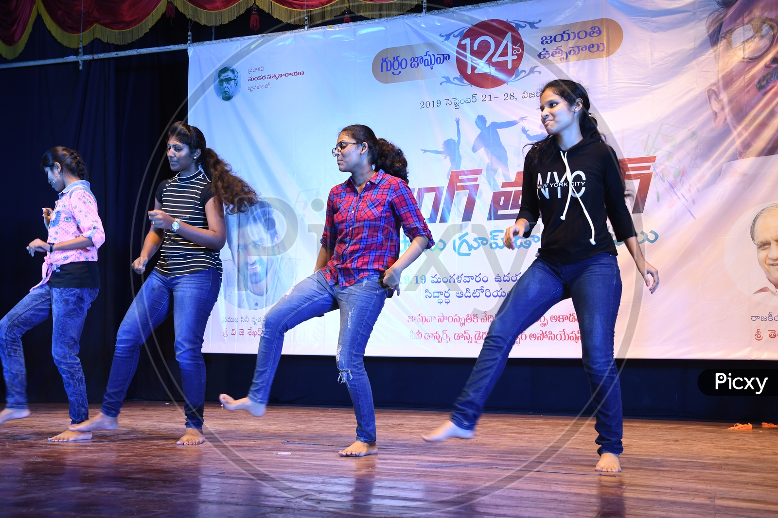 Indian Girls performing western dance