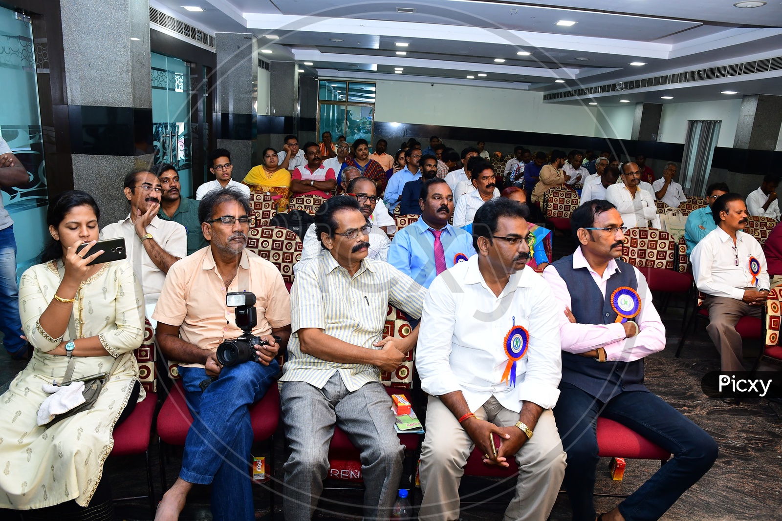 Journalists At Paryavarana Mithra Event by AP State Biodiversity Board