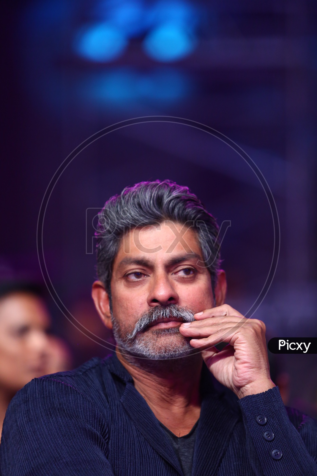Tollywood Actor Jagapathi Babu curling his moustache