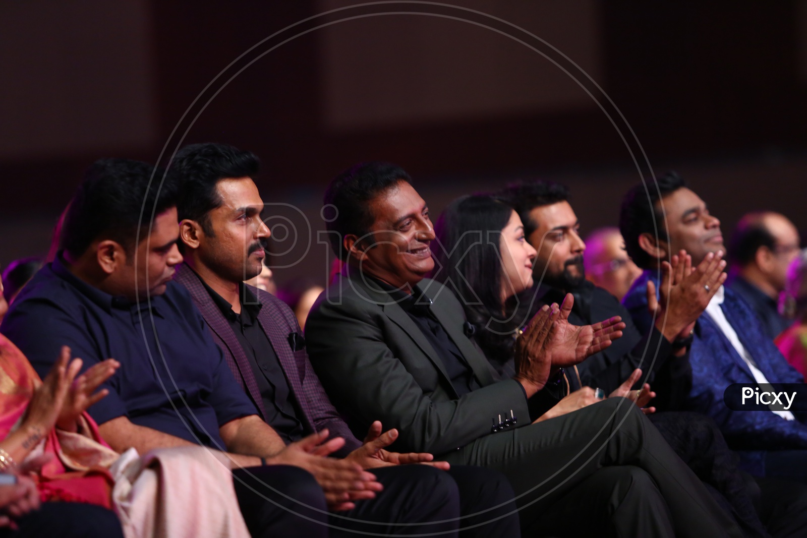 Image Of Group Of Tollywood Actors Applauding FB413861 Picxy