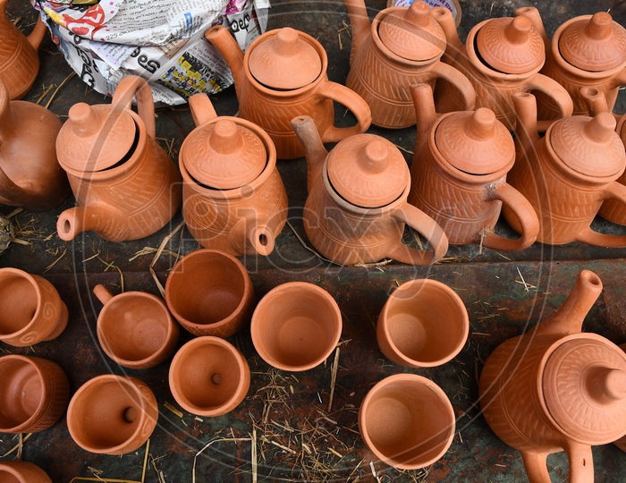 Group of Mud Containers