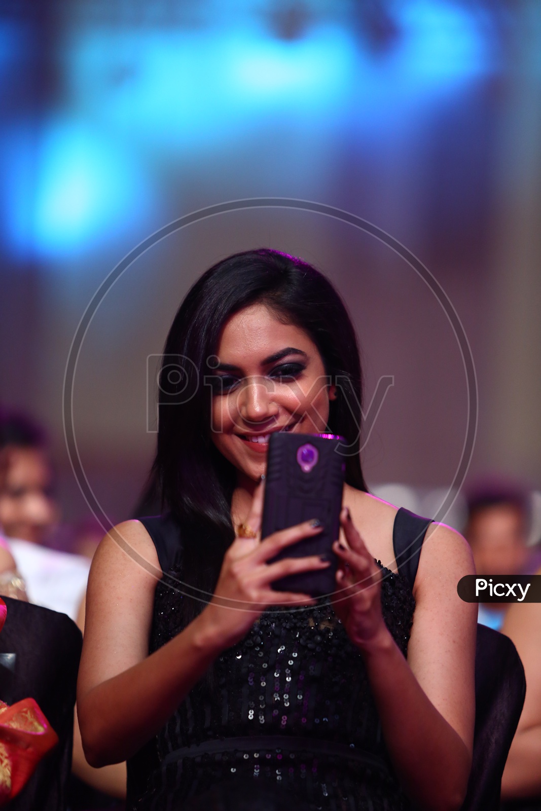 Tollywood Actress Ritu Varma taking a selfie