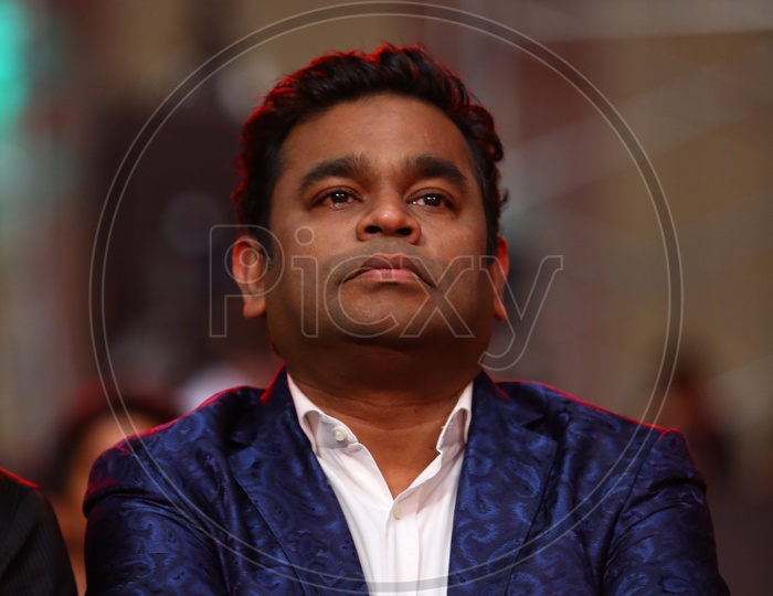 Musician AR Rahman during Filmfare Awards South 2017