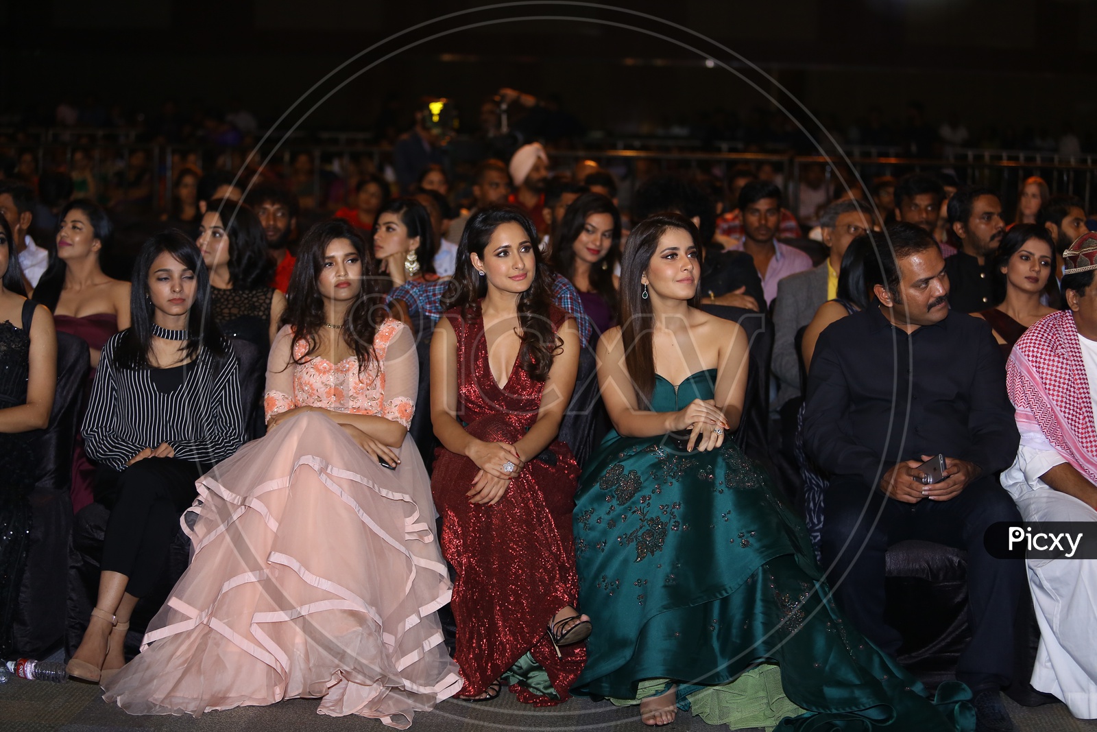 Group of Tollywood Actresses during Filmfare Awards South 2017