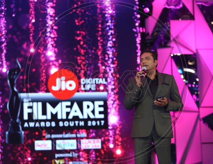 Film Actor Prakash Raj at Filmfare Awards, 17th June 2017