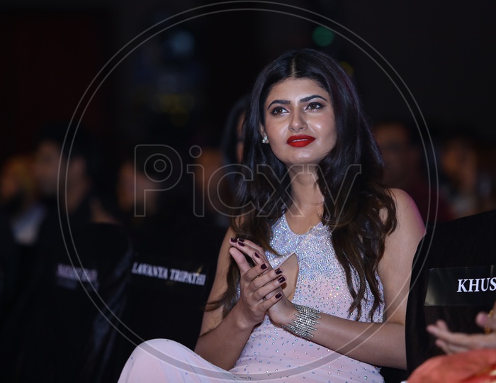 Actress Ashima Narwal At Film Fare Awards Event