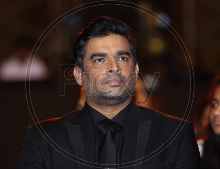 Actor Madhavan Or Maddy At Film Fare Event