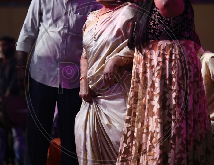 Tollywood former Actress Vijaya Nirmala during Filmfare Awards South 2017