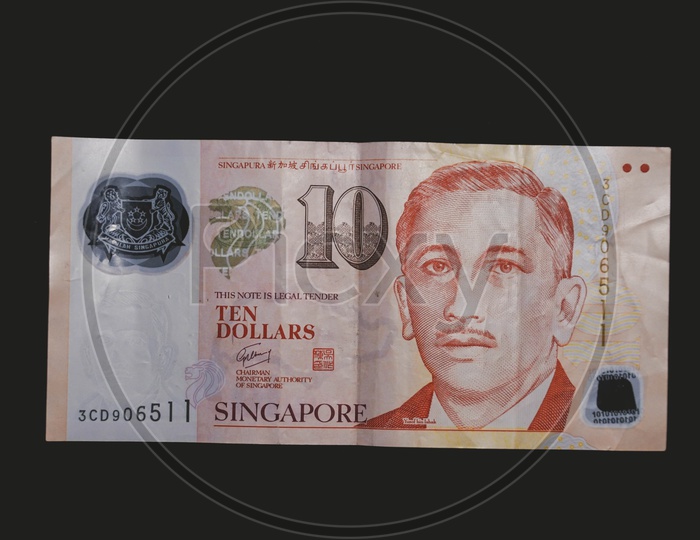 Encik Yusof Bin Ishak on Singapore Dollar Note