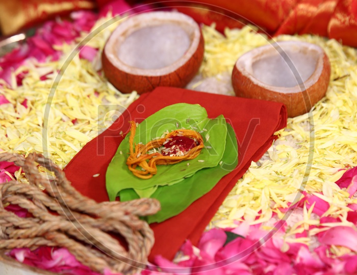Traditional Wedding Scenes In a Telugu Wedding