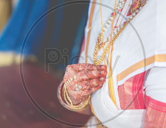 Mangala Sutra Or Thali In Hindu Weddings