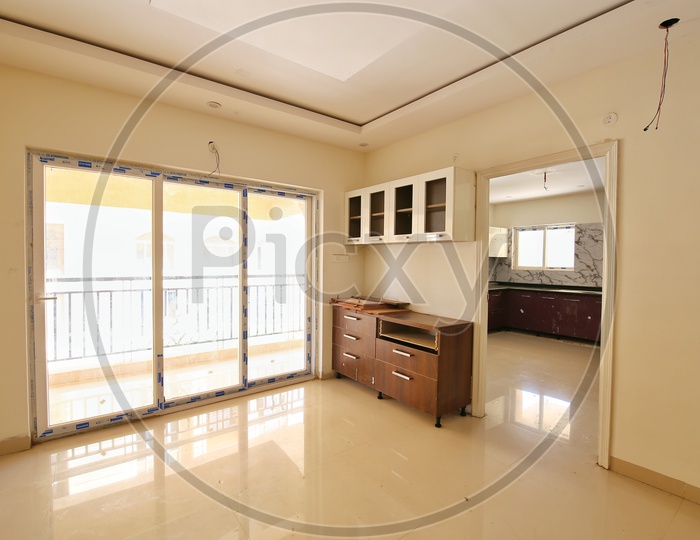 Interior Of a New Residential Apartments or Flats