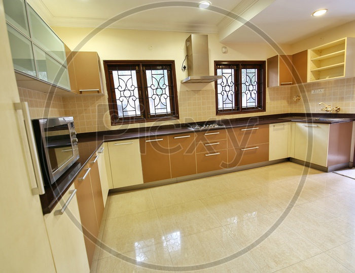 Kitchen Interior Of in an Residential House