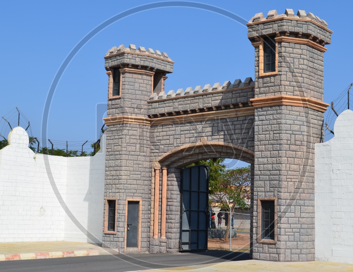 Central Jail Entrance Arch in Ramoji Film City