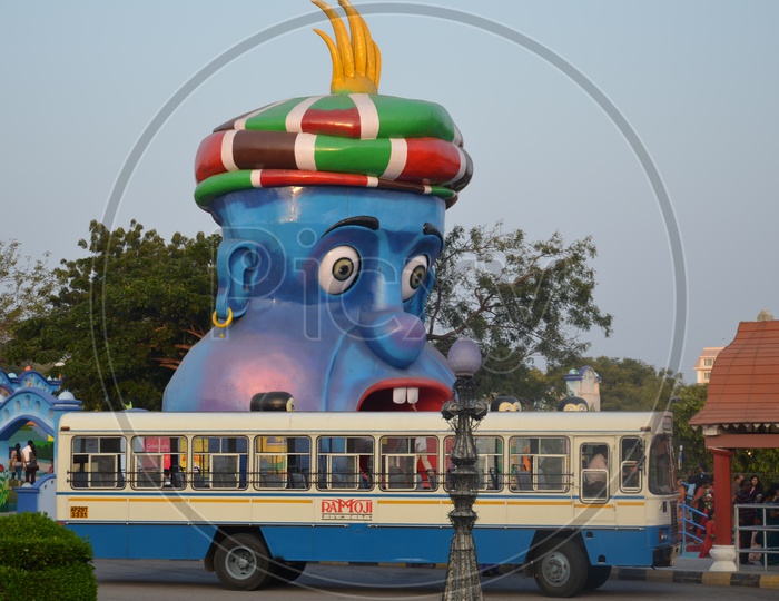 Bus At Ramoji Film City