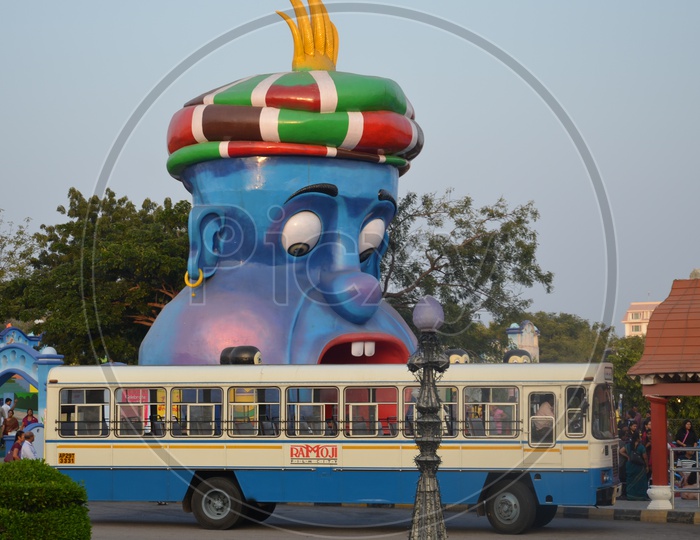 Bus At Ramoji Film City