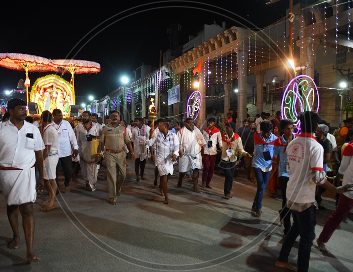 Dasara Festival Celebrations at Kanaka Durga Temple, Vijayawada