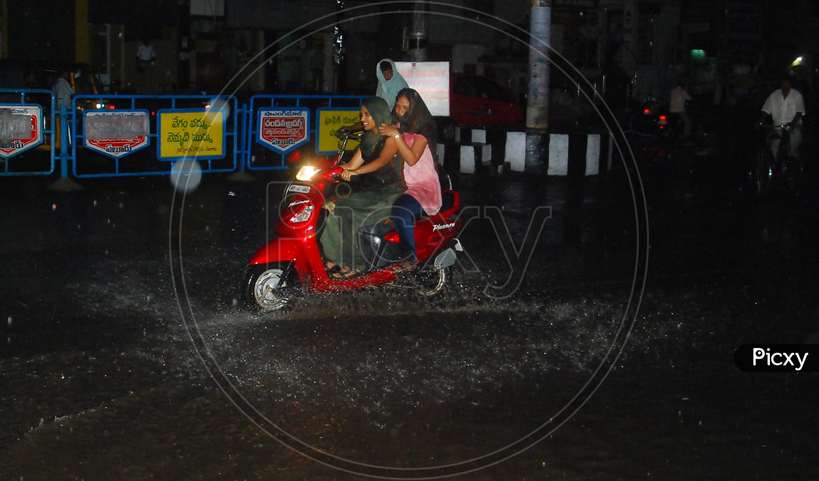 Girls hotsell riding scooty