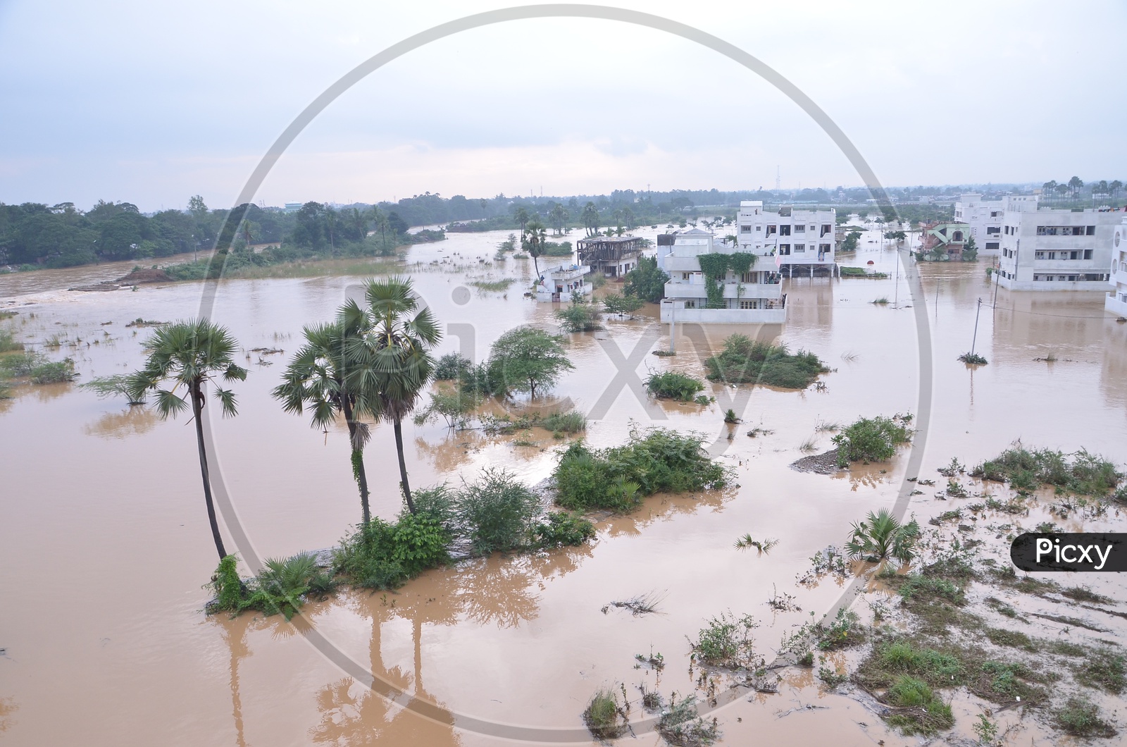 Flood areas of Rural Eluru