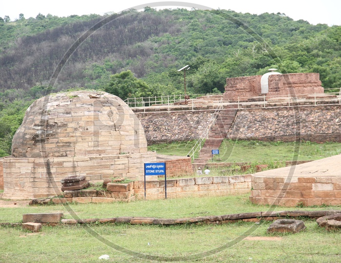 Stone Stupa of Guntupalli Buddhist Caves