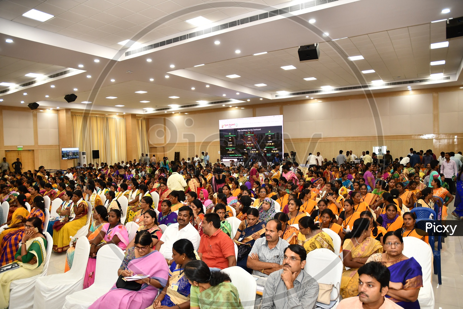 Image of People in a Meeting Hall-YE963350-Picxy