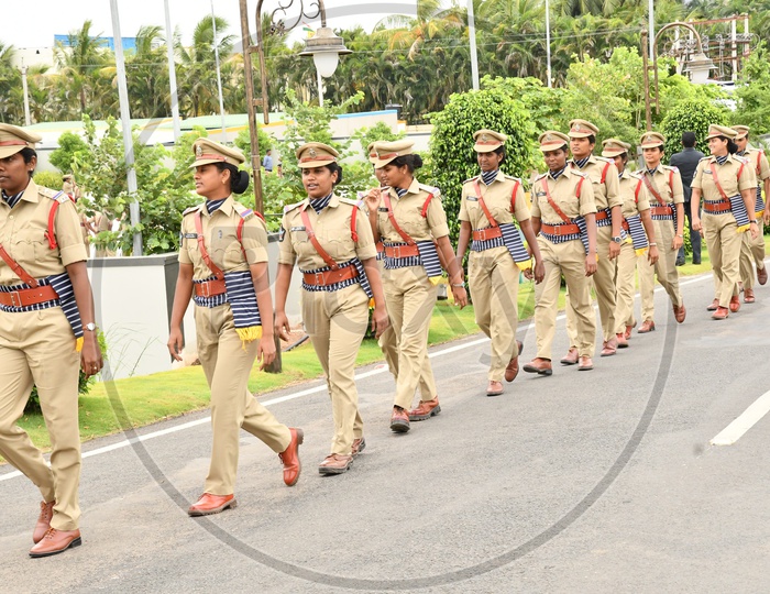 Andhra Pradesh Police Trainee Woman Sub Inspectors, 27th June 2018