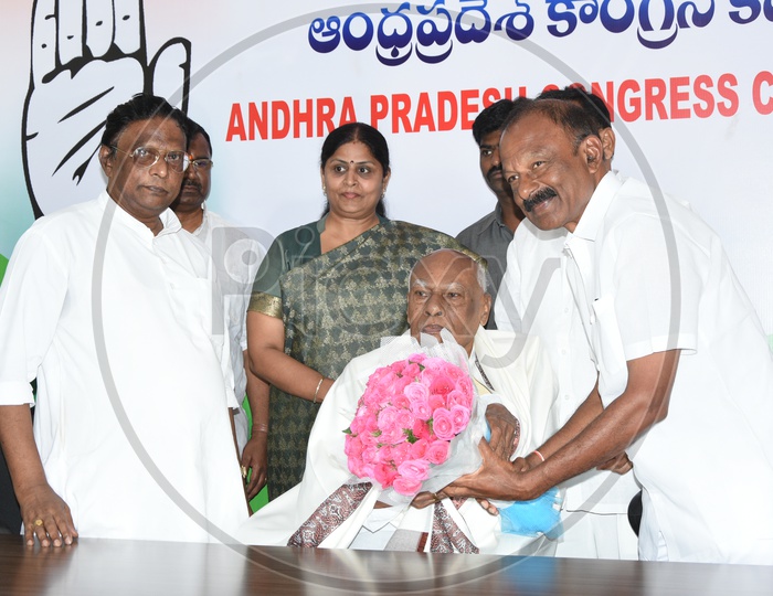 Former Chief Minister of Andhra Pradesh Konijeti Rosaiah