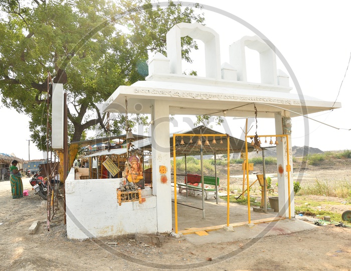 Temple in a Rural Village