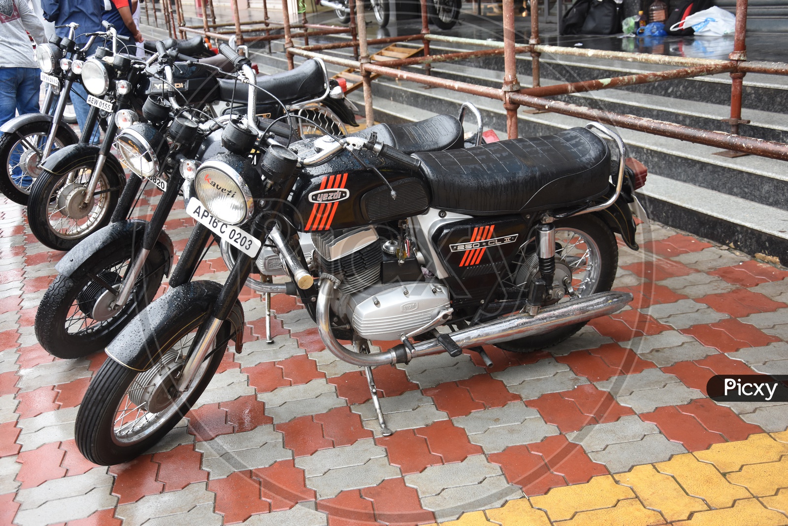 Yezdi Bikes in Vijayawada