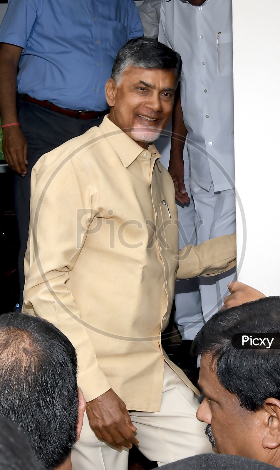 Former Andhra Pradesh Chief Minister Nara Chandrababu Naidu