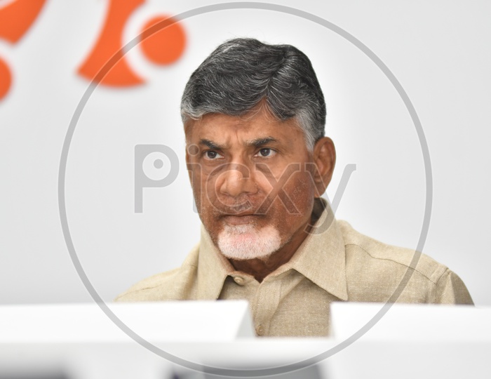 Image Of Nara Chandrababu Naidu Former Chief Minister Of Andhra Pradesh ...