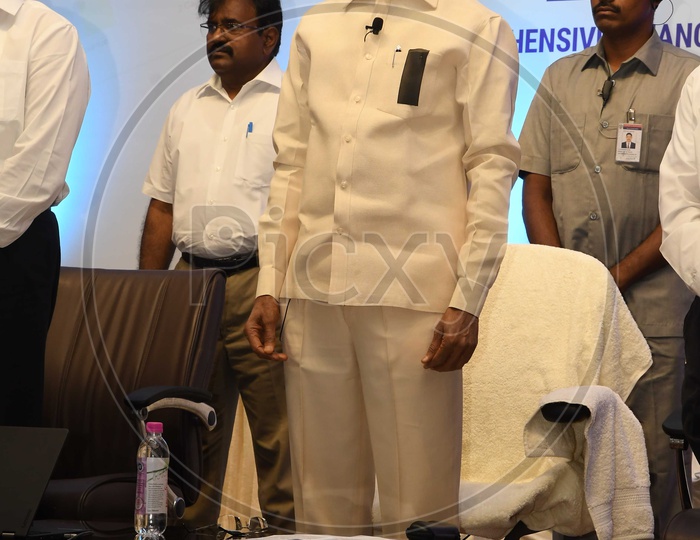 Former AP Chief Minister Nara Chandrababu Naidu