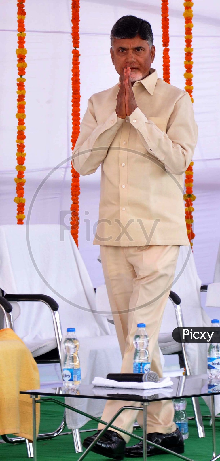 Former Andhra Pradesh Chief Minister Nara Chandrababu Naidu