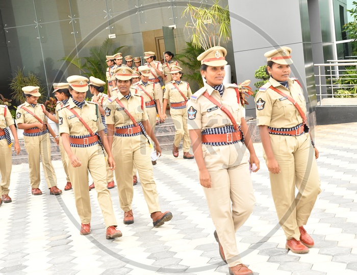 Andhra Pradesh Lady Police Trainee Sub Inspectors, 27th June 2018